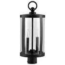 Nuvo Lighting Broadstone 2 9" Post Top, Black/clear Seeded Glass 60-8114. Fixed Price $273.59.