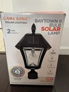 Gama Sonic Baytown Ii Solar Bulb Lamp Black Outdoor Led Landscape Light *new*. Fixed Price $50.00.