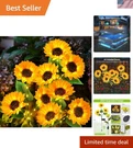 Kooper Waterproof Solar Sunflowers - Decorative Lights For Outdoor Spaces. Fixed Price $64.99.