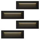 9" Led Step Lights 12V Low Voltage Outdoor Deck Stair IP65 4-PACK. Fixed Price $59.99.