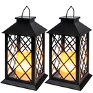 Homemory Solar Lanterns Outdoor Waterproof Hanging With Flickering Flameless .... Fixed Price $51.46.