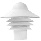 Acclaim Lighting Mariner 1 Post Mount, Textured White - 87TW. Fixed Price $48.00.