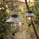 Yakii 2 Pack Solar Lantern Hanging Waterproof Outdoor Metal Lamp With Warm. Fixed Price $52.08.