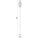 Z-lite 580PHM-567P-BK Westover Post Light Accessories Black. Fixed Price $547.20.