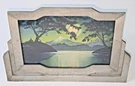 Vintage Cast Metal Twilight Mt Fuji Tv Motion Lamp Please Read. Fixed Price $140.00.