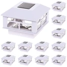 Modern Solar Post Cap Lights Fits 4X4 Wood 5X5 Pcv/vinyl Outdoor Powered. Fixed Price $94.80.