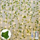 With For Bedroom, 200 Led Fairy Lights Vines, Ivy Curtain. Fixed Price $35.33.