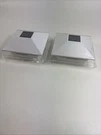 Ea Deckorators 4X4" Solar Versa Power Post Cap - White 82191 New (lot Of 2). Fixed Price $28.95.