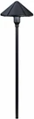 Textured Black 1-LIGHT Six Groove Path & Spread Fixture, 12V. Fixed Price $246.99.