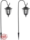 Maggift 34 Inch Hanging Solar Lanterns 2 Pack Shepherd Hook Warm White Led. Fixed Price $44.99.