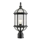 Z-lite Annex 1 Light Outdoor Post Mount In Black 563PHM-BK. Fixed Price $86.70.