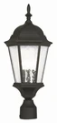 Used Livex Lighting 75468-14 Hamilton 3 Outdoor Post Top Lantern. Fixed Price $146.17.