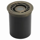 Kichler Articulating Well Light With Rock Guard, Centennial Brass - 15789CBR. Fixed Price $159.99.