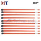 50 Pack Lane Marker Orange Roots 48 Inches Long Reflect Light 5/16 Diameter. Fixed Price $41.38.