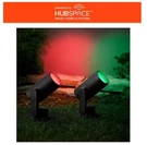 Hampton Bay Smart 450 Lumens Black Led Color Changing Low Voltage Outdoor Spots. Fixed Price $97.50.