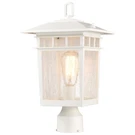 Nuvo Lighting Cove Neck Lt Outdoor Large Post Lantern, White/seeded 60-5951. Fixed Price $123.99.