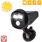 Led Solar Flood Light Motion Sensor Security Spot Wall Street Yard Outdoor Lamp. Fixed Price $12.98.