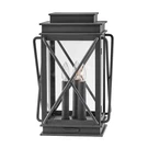 Hinkley Lighting Montecito 3 Outdoor Med Pier Mount, Bk/clear 11197MB-LV. Fixed Price $504.90.