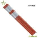 100 Pack 6FT Reflective Driveway Markers Orange Snow Stakes Safety 5/16". Fixed Price $76.32.