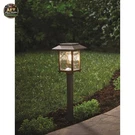 Hampton Bay 14 Lumen Solar Path Light 2-PACK Bronze Led. Fixed Price $31.99.