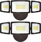 55W Flood Lights Outdoor, 2 Pack Led Security 5500LM, 6500K. Fixed Price $109.36.