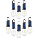 Solar Rechargeable Hanging Led Tent Light LPX4 Waterproof For Camping Emergency. Fixed Price $25.99.