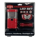 Fine Life Tool Products Emergency Led Lantern, Headlight, Flashlight Set New. Fixed Price $18.99.
