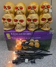 4 Stacked Skulls Lawn Stakes Outdoor 5' Lighted Length 7' Total 75-622 Walmart. Fixed Price $47.99.