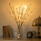 Vanthylit 3PK 30" Brown Lighted Twig Branches Pathway 60 Led Warm White.... Fixed Price $33.11.