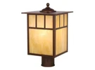 Roseto VXPL46931 Eric 15" Tall Outdoor Single Head Post Light - Bronze. Fixed Price $141.94.