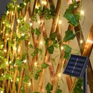 Solar Ivy String Outdoor Waterproof, 33FT 100 Led Fake Vines With Lights,. Fixed Price $28.39.