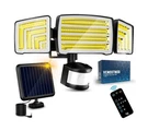 Solar Motion Sensor Flood Lights Outdoor - 4000LM Lighting Modes, 72FT Sens.... Fixed Price $64.04.
