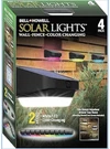 4 Pk Bell & Howell Color Changing Solar Fence Lights Patio, Stairs, Pathway,etc.. Fixed Price $30.99.
