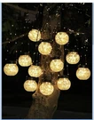 Solar Lights Outdoor Waterproof 12-PACK, Powered Hanging Lantern Cracked. Fixed Price $80.00.