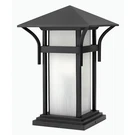 Hinkley Lighting Harbor 1 Outdoor Pier Mount, Satin Black - 2576SK. Fixed Price $579.00.