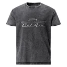 1957 Bel Air Emblem Script Denim T-shirt For Classic Chevy Car Enthusiasts. Fixed Price $26.64.