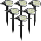 Holiday Outdoor Solar - Pack 65 Led Landscape Spotlights Cool White. Fixed Price $74.99.