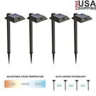 4 Pack Solar Led Path Lights Motion Sensor Security Lighting 300 Lumens New. Fixed Price $97.65.