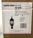 Satco 60-898 Central Park 3-LIGHT Old Bronze Outdoor Lamp Post Head. Fixed Price $44.95.