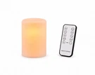 Hampton Bay Fireglow Led Candle 3"X4.5" White With Remote Control. Fixed Price $14.99.