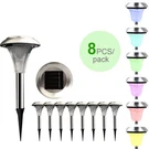 8PACK Solar Power Lights Garden Pathway Landscape Led IP44 Waterproof Lamp. Fixed Price $18.28.