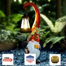 Roundot Garden Gnomes Outdoor Statue Solar Powered Decor Ornament Lantern. Fixed Price $53.43.