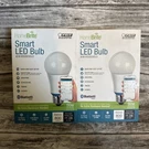 Soft White 60W (2700K) A19 Dimmable Homebrite Bluetooth Smart Led Light Lot. Fixed Price $20.00.