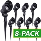 Malibu 9604 20W Landscape Outdoor Floodlight Weatherproof Metal - 8 Pack. Fixed Price $74.99.