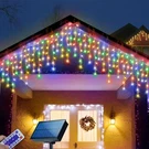 Janchs 304 Led Solar Christmas Lights, Multicolored Outdoor. Fixed Price $28.88.