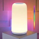 Rootro Touch Bedside Table Lamp, Sleek Design & Rgb Mode 3 Assorted Colors. Fixed Price $27.04.