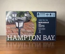 Hampton Bay Miramar Led Pathway Light Kit Black Construction #1002 753 136. Fixed Price $199.99.