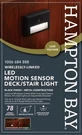Eight (8) - Hampton Bay Led Motion Sensor Deck Stair Light Low Voltage. Fixed Price $68.00.