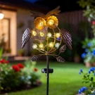 Me Owl Garden Solar Lights Outdoor, Powered Stake Chrismas .... Fixed Price $36.16.