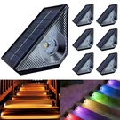 Solar Step Deck Lights Outdoor 6 Pack Light, Waterproof Warm White.... Fixed Price $37.62.